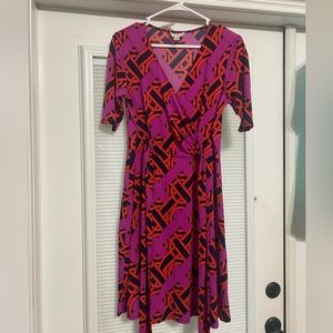 Donna Morgan Wrap Dress